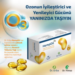 Dr. Erba Hempoil O3 Kenevir Tohumu Yağı İçeren Takviye Edici Gıda