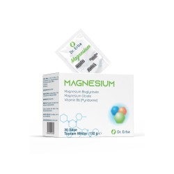 Dr. Erba Magnesium ( Magnezyum, B6(Pridoksin) İçeren Takviye Edici Gıda