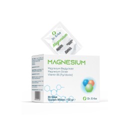 Dr. Erba Magnesium ( Magnezyum, B6(Pridoksin) İçeren Takviye Edici Gıda